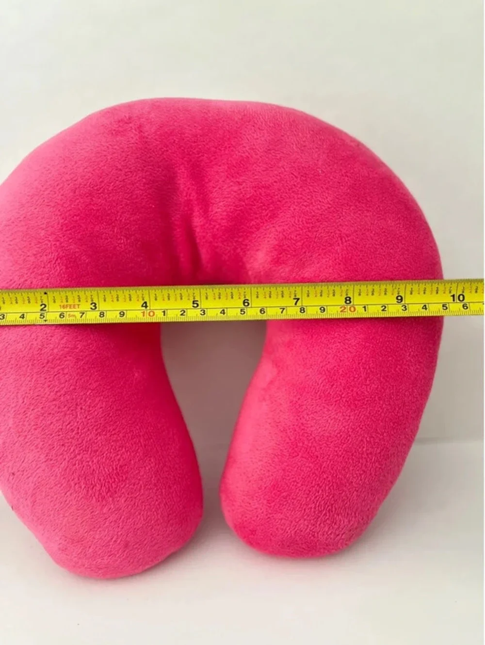 Bright Pink Travel Neck adult Kids Pillow U-Shape Cushion Support